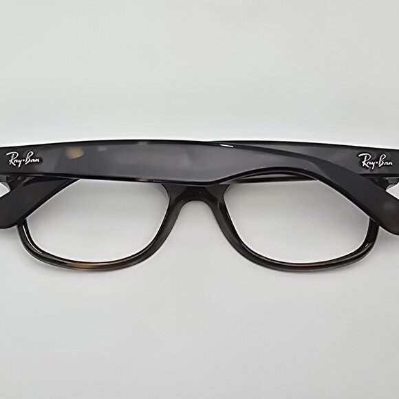 Ray-Ban RB2132 902 New Wayfarer Classic Polished Tortoise Sunglasses Frame Italy - Picture 9 of 12